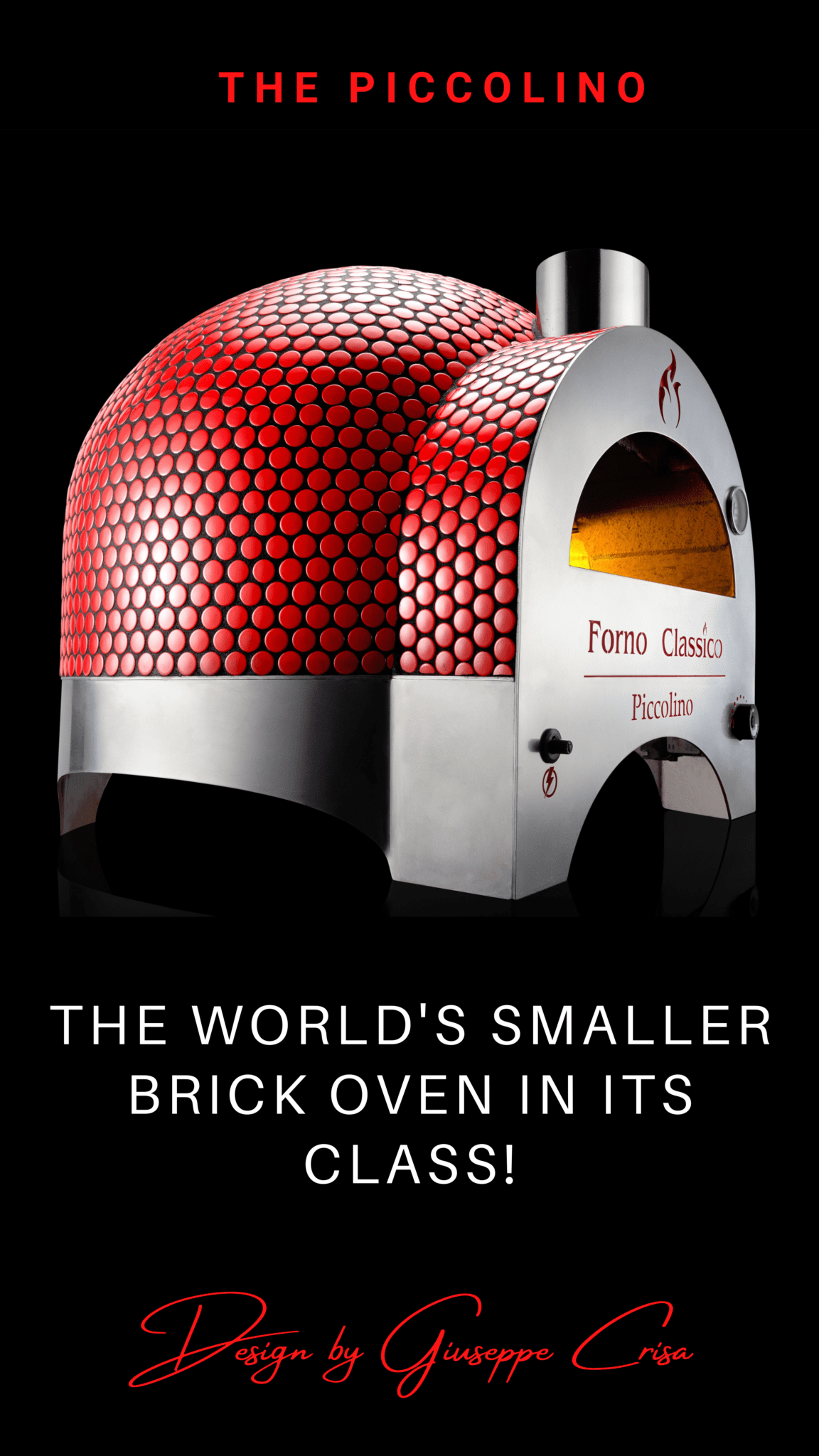 White and Black Whole Foods Mobile-First Website forno classico pizza ovens