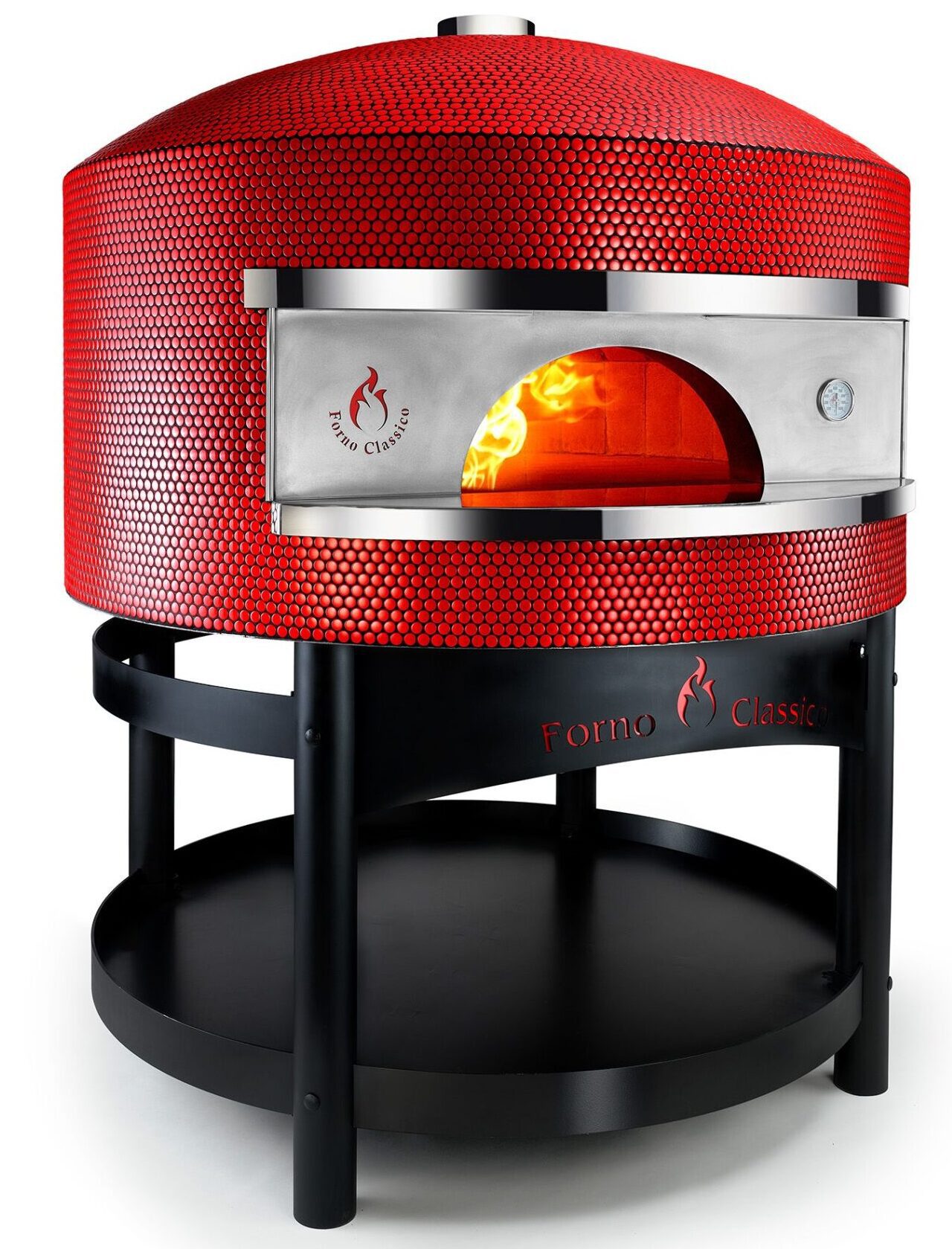 forno classico rossso Brick Pizza Ovens